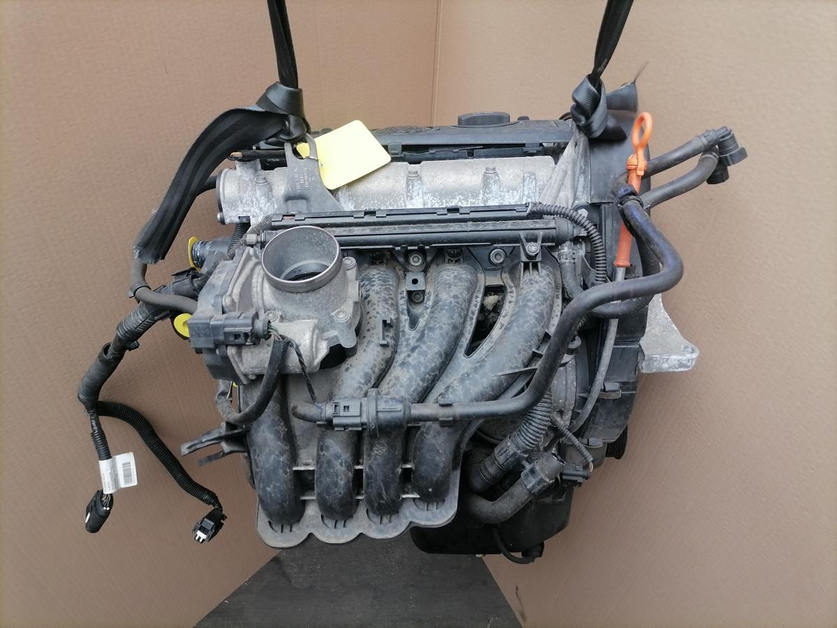 Skoda Fabia 2 5J original Motor BXW 1,4 63KW funktionsgepr&uuml;ft Bj.2009